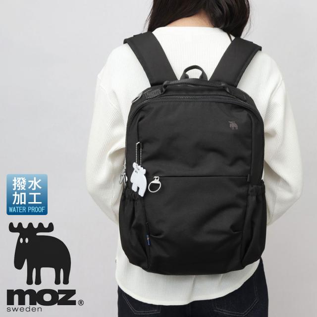 モズ（moz）/軽量 撥水 ポリエステル バックパック PC収納・キャリーオン対応