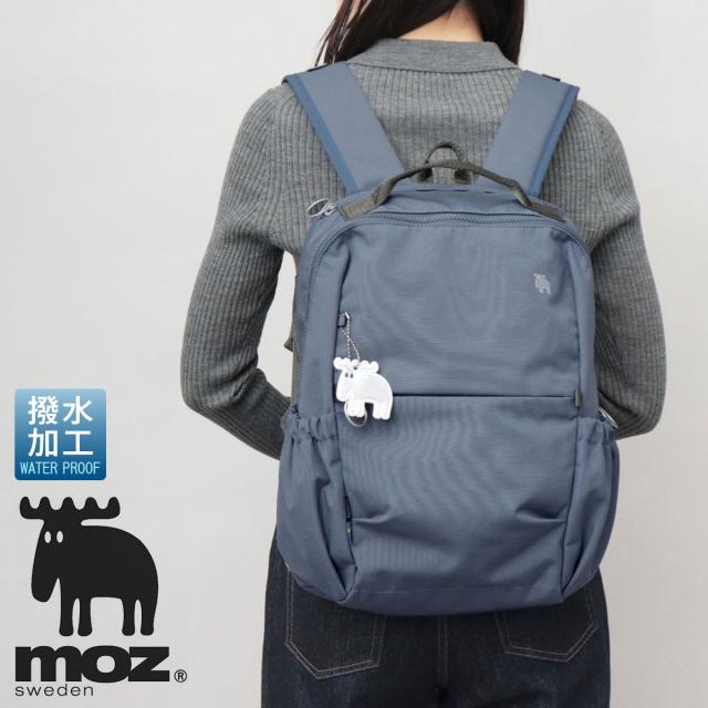 モズ（moz）/軽量 撥水 ポリエステル バックパック PC収納・キャリーオン対応_1