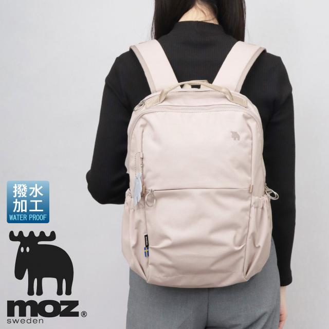 モズ（moz）/軽量 撥水 ポリエステル バックパック PC収納・キャリーオン対応_2