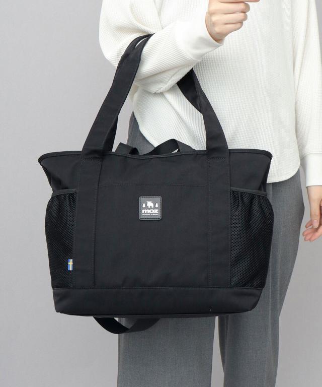 モズ（moz）/撥水加工 ナイロン 大容量　多収納 3WAY トートバッグ A4対応