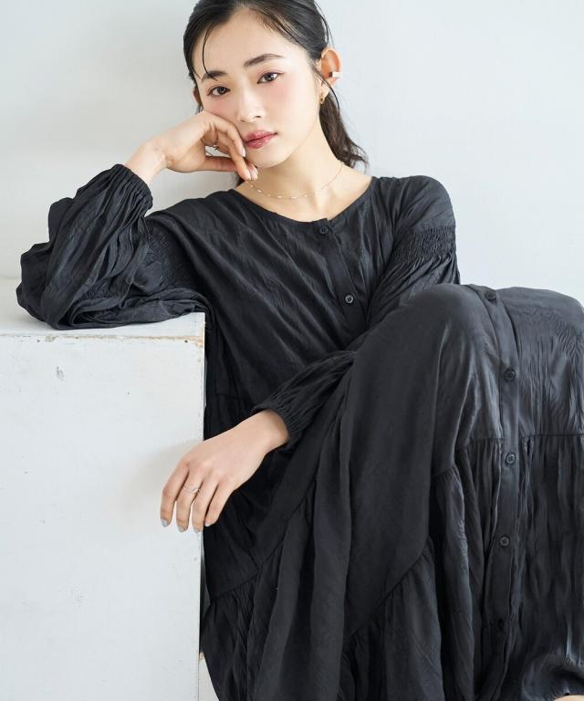 ミル（mil）/［再入荷・新色追加♪］ 3way ティアード ワンピース