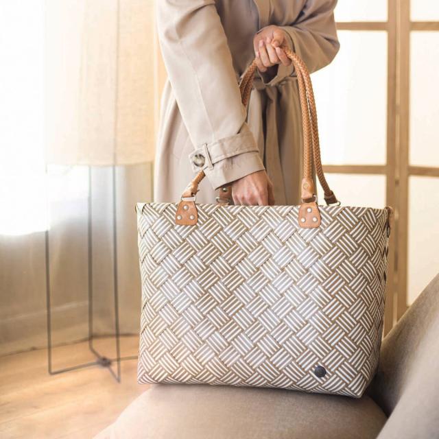 ハンデッドバイ（Handed By）/Handed By トートバッグ Saint Maxime ビッグ 手編み ハンドメイド