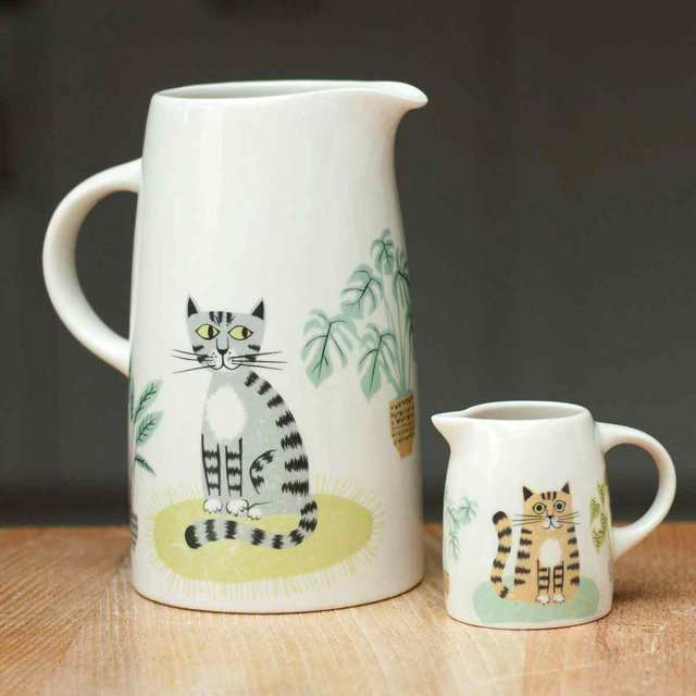 ハンナターナー（Hannah Turner）/Hannah Turner ジャグ Cat Tall Jug