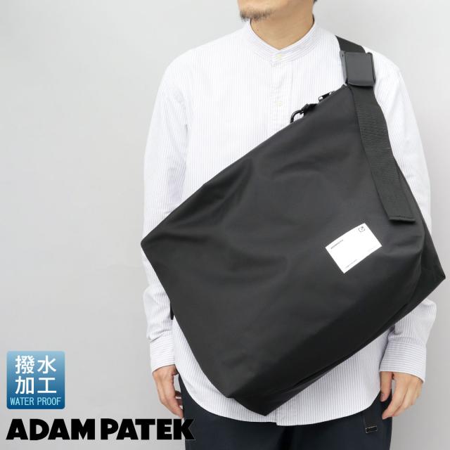 アダムパテック（ADAM PATEK）/ショルダーバッグ 黒 撥水