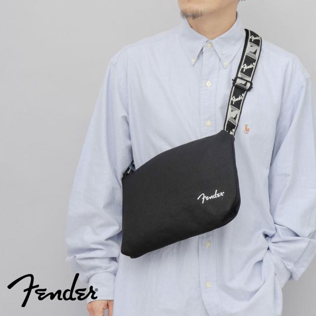 フェンダー（Fender）/ヘビーキャンバス ショルダーバッグ モノグラムストラップ A5対応_1