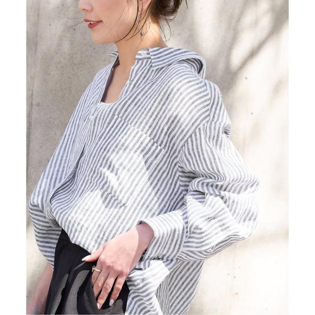 ベーセーストック（B．C STOCK）/フレンチリネンレギュラーシャツの通販は 6,050円