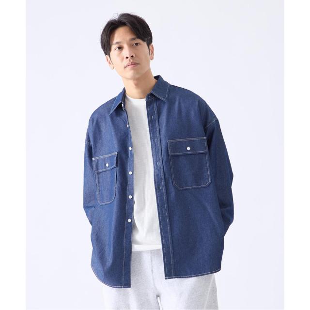ベーセーストック（B．C STOCK）/RELAX DENIM シャツ 5,390円