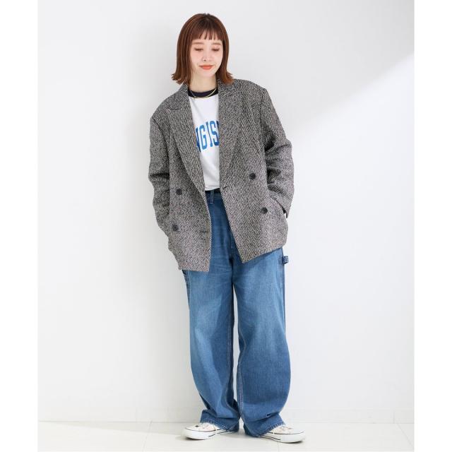 B.C STOCK ツイーディフォルムWジャケット ツイーディフォルムWジャケット | ベーセーストック(B.C STOCK