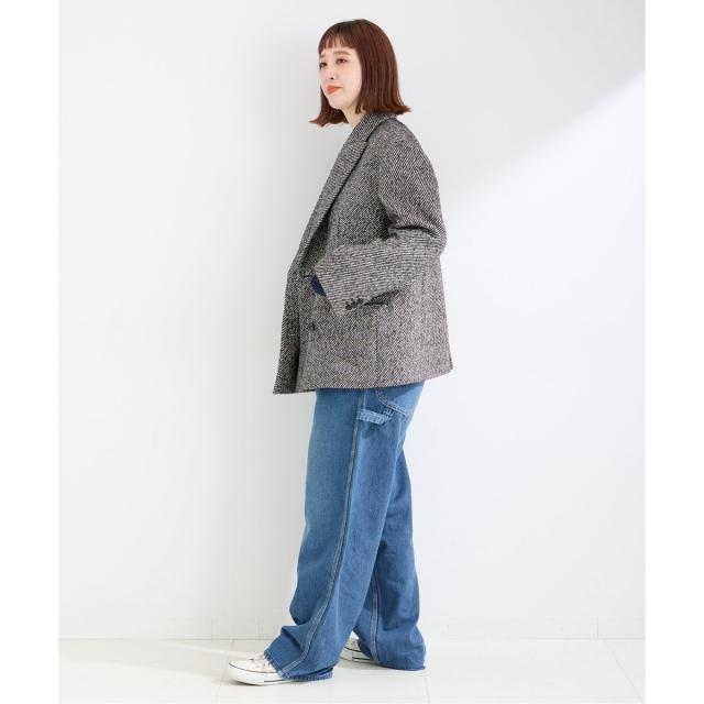 ベーセーストック（B．C STOCK）/ツイーディフォルムWジャケット