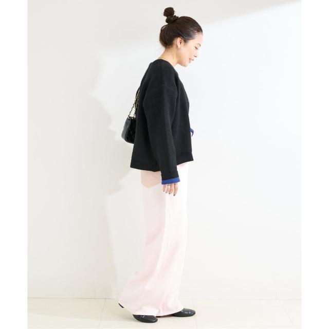 ベーセーストック（B．C STOCK）/《追加3》2層スムース編みニットブルゾン