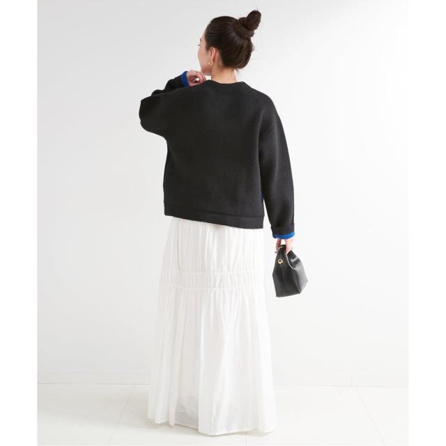 ベーセーストック（B．C STOCK）/《追加3》2層スムース編みニットブルゾン