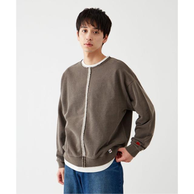 ベーセーストック（B．C STOCK）/【RUSSELL ATHLETIC】別注 アウトシーム スウェットプルオーバーの通販は 9,900円