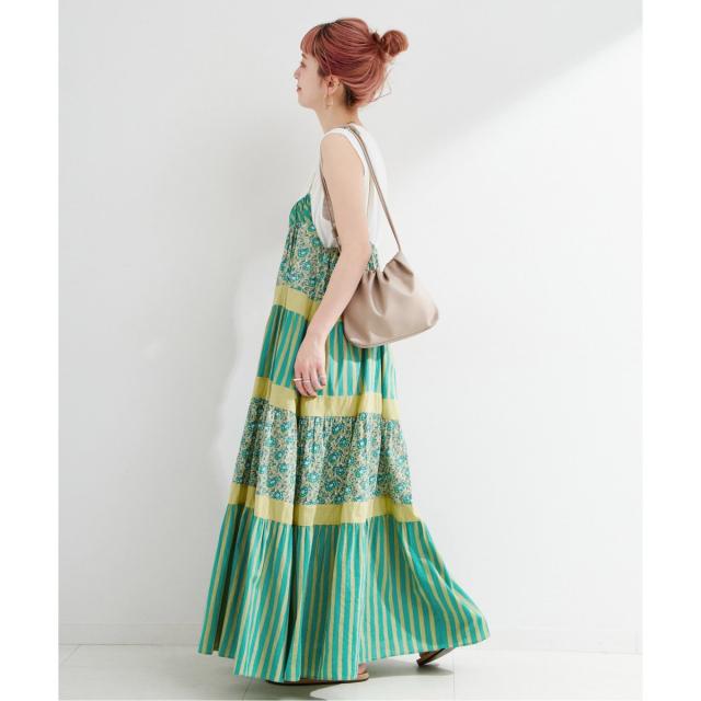 ベーセーストック（B．C STOCK）/手洗い可 / ティアードパッチワーク