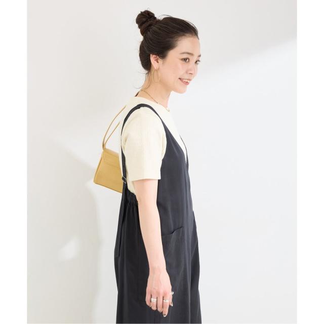 ベーセーストック（B．C STOCK）/《2点セット》手洗い可 / ウォッシャブル / インナー付き深Vサロペット