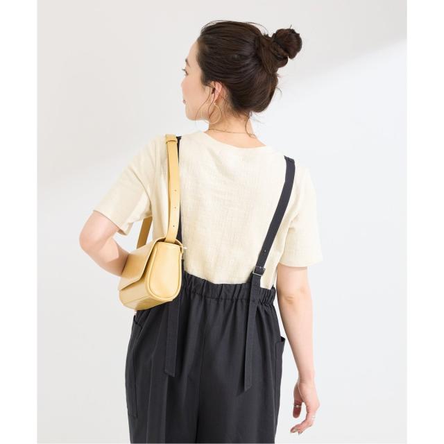 ベーセーストック（B．C STOCK）/《2点セット》手洗い可 / ウォッシャブル / インナー付き深Vサロペット