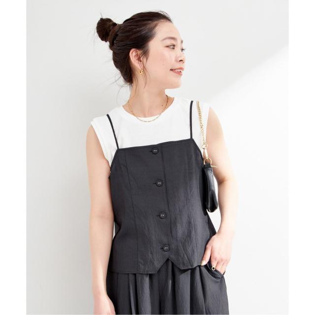 ベーセーストック（B．C STOCK）/《追加2》《3点セット》手洗い可 / キャミソールスタイル