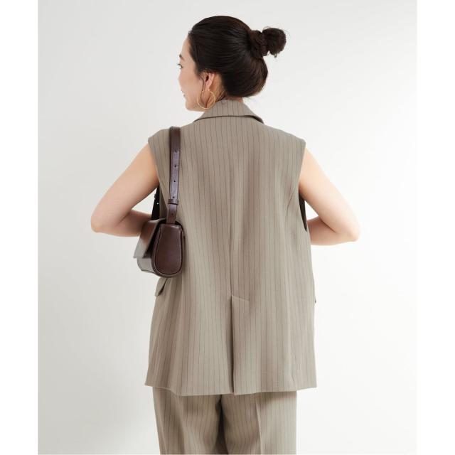 ベーセーストック（B．C STOCK）/《2点セット》手洗い可 / ジレ+2タックパンツセット