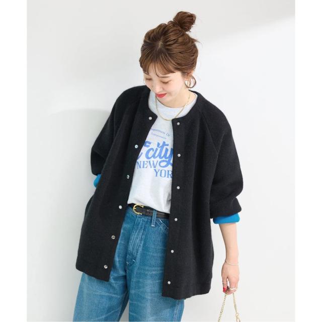 ベーセーストック（B．C STOCK）/《追加2》【WEB限定】2層スムース編みロングカーディガン