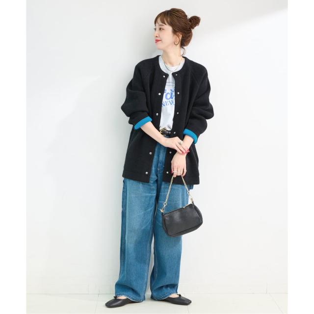 ベーセーストック（B．C STOCK）/《追加2》【WEB限定】2層スムース編みロングカーディガン