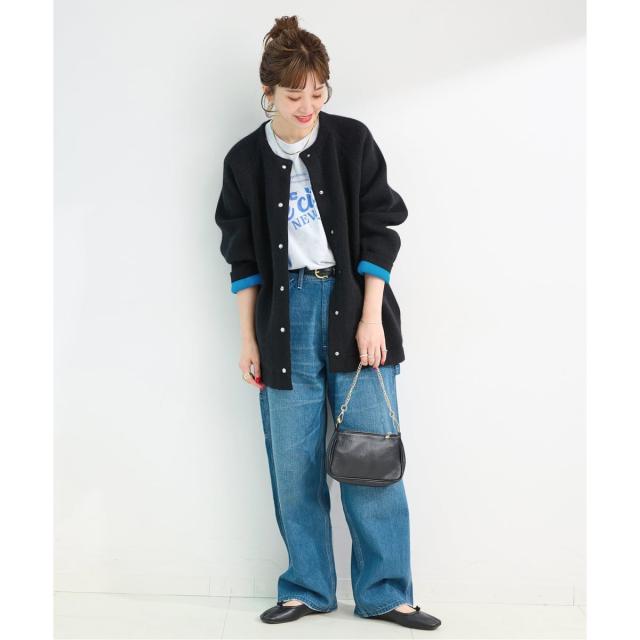 ベーセーストック（B．C STOCK）/《追加2》【WEB限定】2層スムース編みロングカーディガン