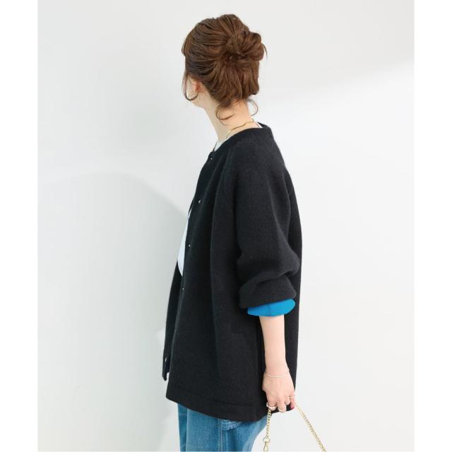 ベーセーストック（B．C STOCK）/《追加2》【WEB限定】2層スムース編みロングカーディガン