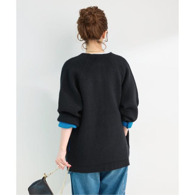 ベーセーストック（B．C STOCK）/《追加3》2層スムース編みロングカーディガン