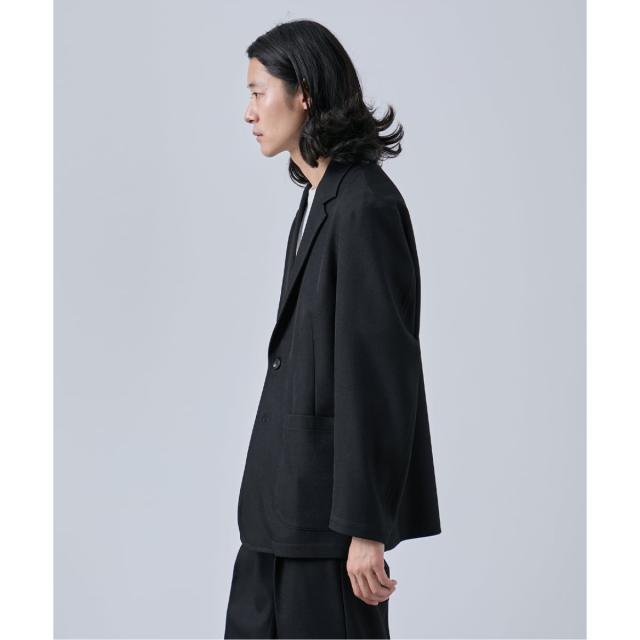 ベーセーストック（B．C STOCK）/《2点セット》ウールライク リラックスジャケット セットアップ