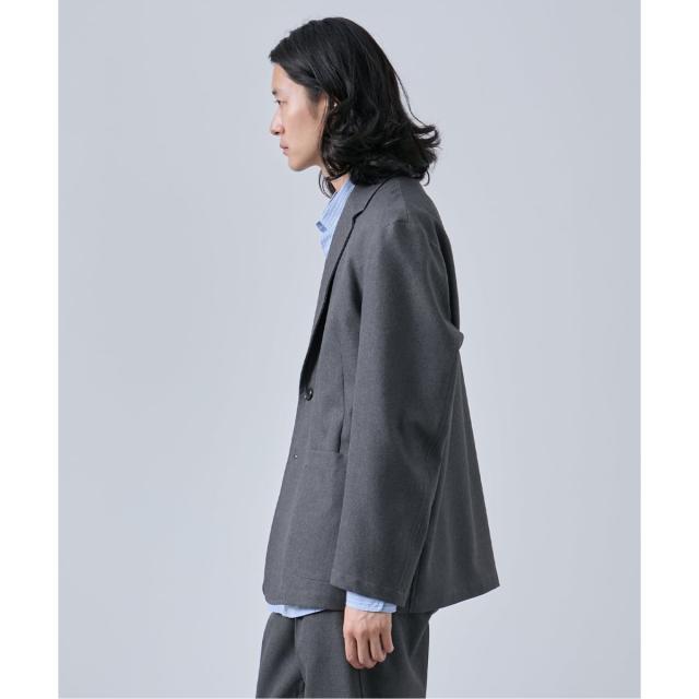 ベーセーストック（B．C STOCK）/《2点セット》ウールライク リラックスジャケット セットアップ