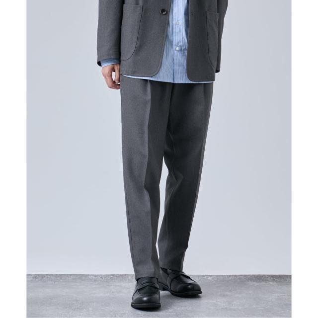 ベーセーストック（B．C STOCK）/《2点セット》ウールライク リラックスジャケット セットアップ