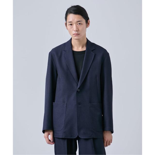 ベーセーストック（B．C STOCK）/《2点セット》ウールライク リラックスジャケット セットアップ