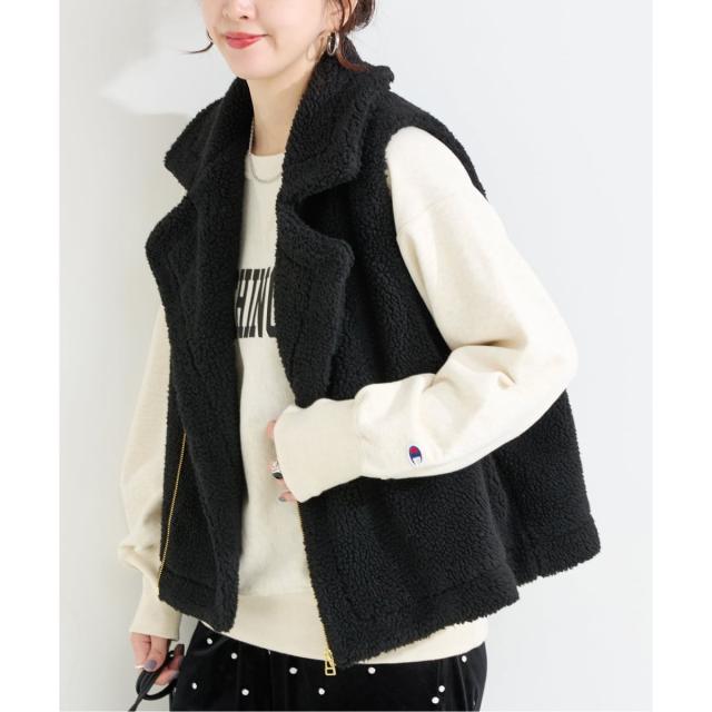 ベーセーストック（B．C STOCK）/【WEB＋一部店舗限定】手洗い可 / ボアライダースベスト