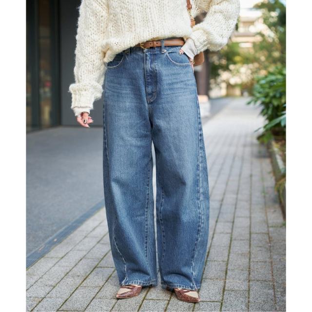 ベーセーストック（B．C STOCK）/《追加6》ウォッシャブル / DU JOUR/デュ ジュール BARREL BAGGY JEAN