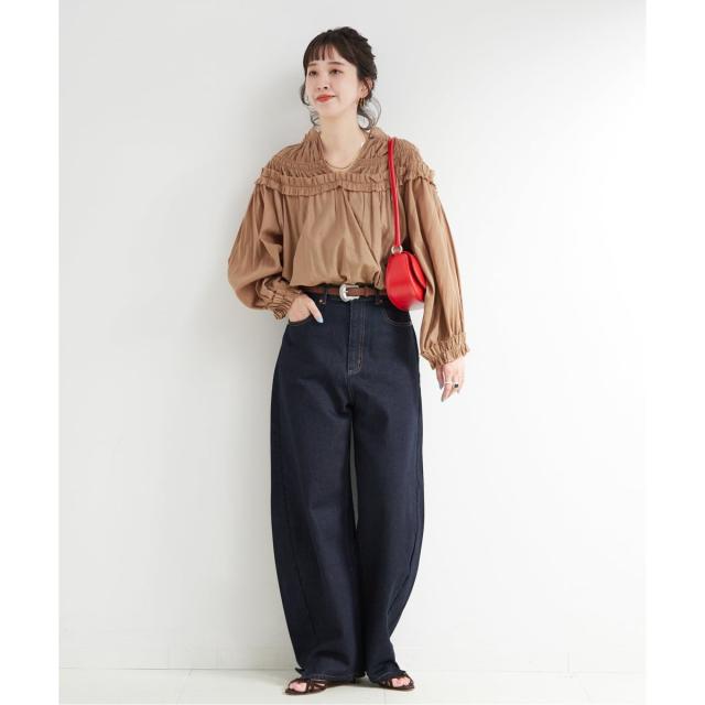 ベーセーストック（B．C STOCK）/《追加6》ウォッシャブル / DU JOUR/デュ ジュール BARREL BAGGY JEAN