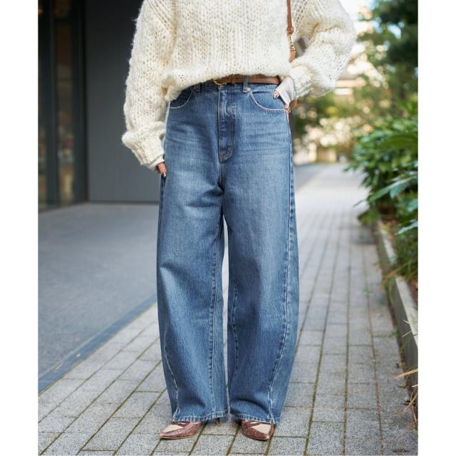 ベーセーストック（B．C STOCK）/《追加6》ウォッシャブル / DU JOUR/デュ ジュール BARREL BAGGY JEAN