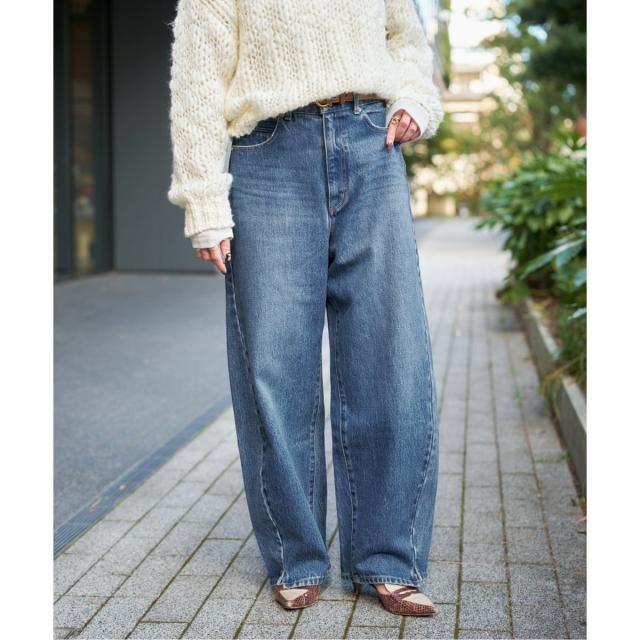 ベーセーストック（B．C STOCK）/《追加6》ウォッシャブル / DU JOUR/デュ ジュール BARREL BAGGY JEAN