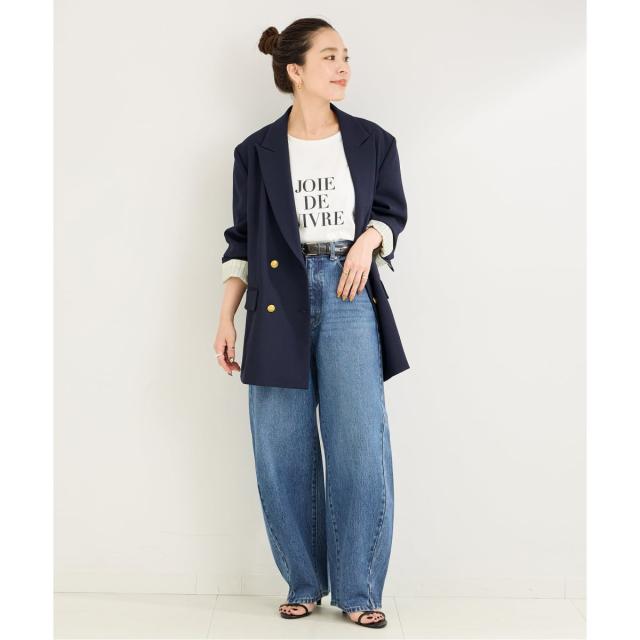 ベーセーストック（B．C STOCK）/《追加6》ウォッシャブル / DU JOUR/デュ ジュール BARREL BAGGY JEAN