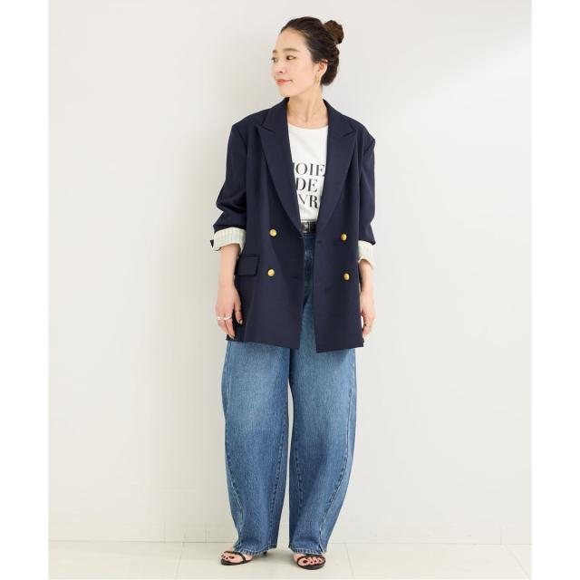 ベーセーストック（B．C STOCK）/《追加6》ウォッシャブル / DU JOUR/デュ ジュール BARREL BAGGY JEAN