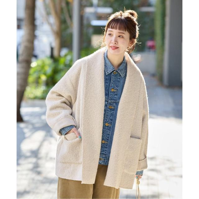 ベーセーストック（B．C STOCK）/《追加》ブークレージャージ着流しコート