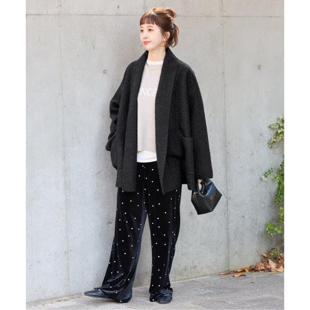 ベーセーストック（B．C STOCK）/《追加》ブークレージャージ着流しコート