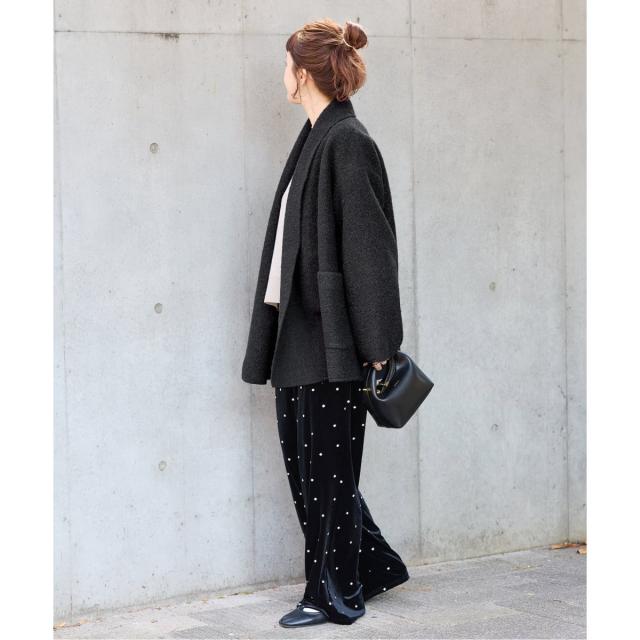 ベーセーストック（B．C STOCK）/《追加》ブークレージャージ着流しコート