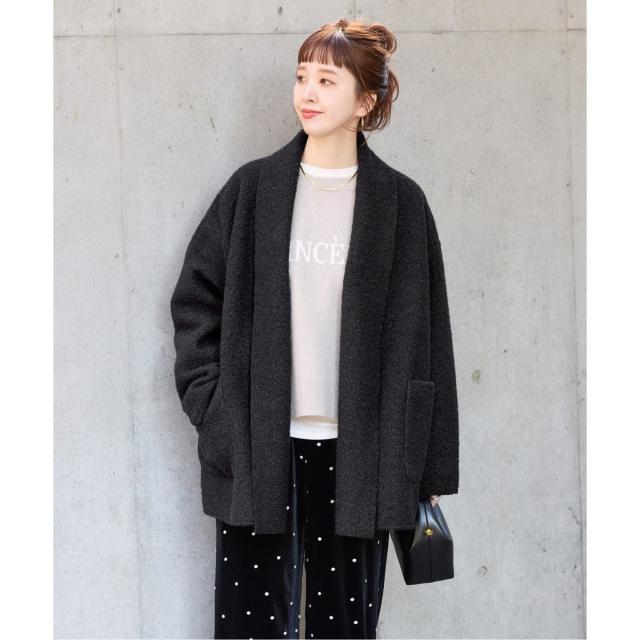 ベーセーストック（B．C STOCK）/《追加》ブークレージャージ着流しコート