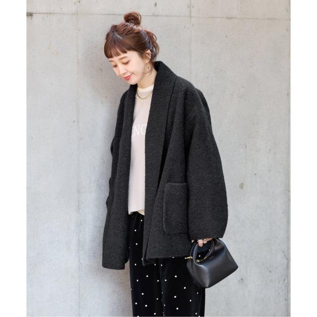 ベーセーストック（B．C STOCK）/《追加》ブークレージャージ着流しコート