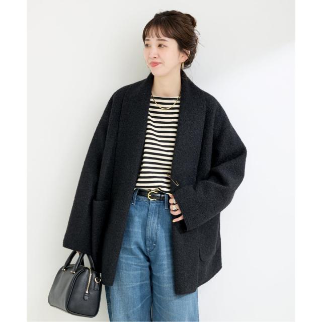 ベーセーストック（B．C STOCK）/《追加》ブークレージャージ着流しコート