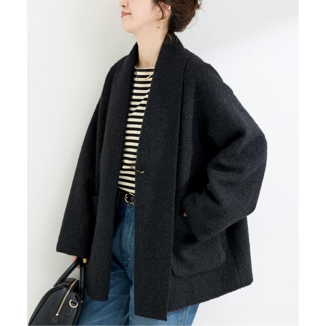 ベーセーストック（B．C STOCK）/《追加》ブークレージャージ着流しコート