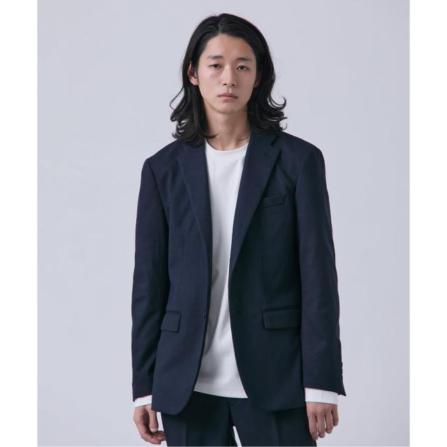 ベーセーストック（B．C STOCK）/ニットフランネル テーラードジャケット_2