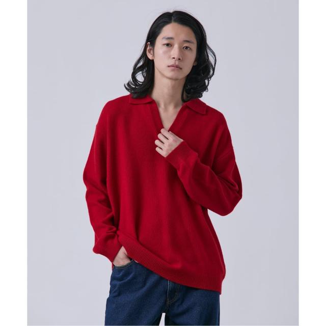 ベーセーストック（B．C STOCK）/【BOYCOM/ボイコム】カシミヤブレンド スキッパーニット