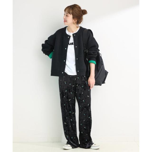 ベーセーストック（B．C STOCK）/《追加2》2層スムース編みニットブルゾン