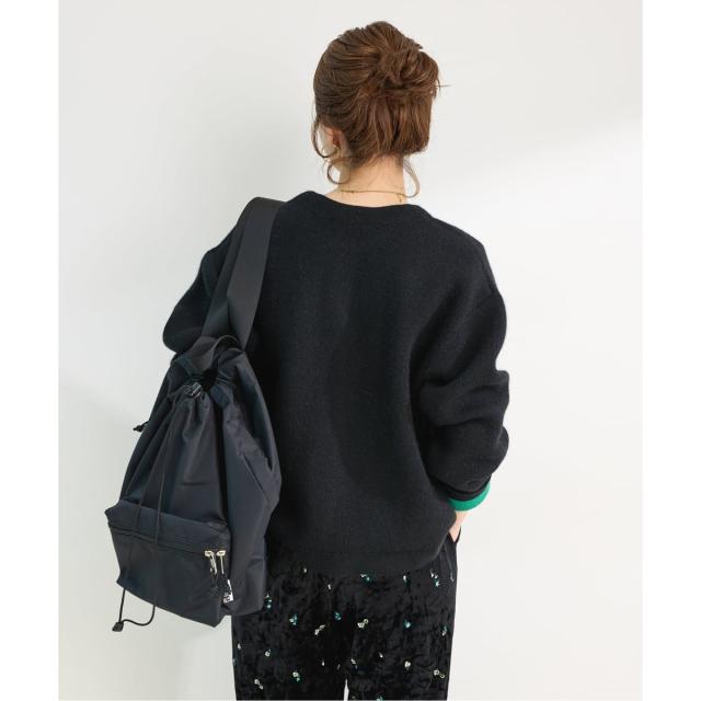 ベーセーストック（B．C STOCK）/《追加2》2層スムース編みニットブルゾン