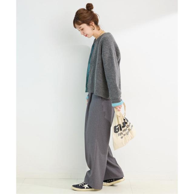 ベーセーストック（B．C STOCK）/《追加2》2層スムース編みニットブルゾン