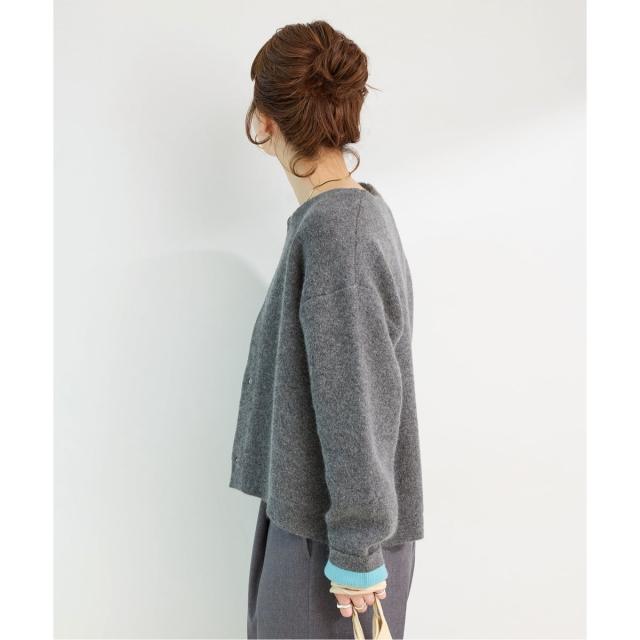 ベーセーストック（B．C STOCK）/《追加2》2層スムース編みニットブルゾン